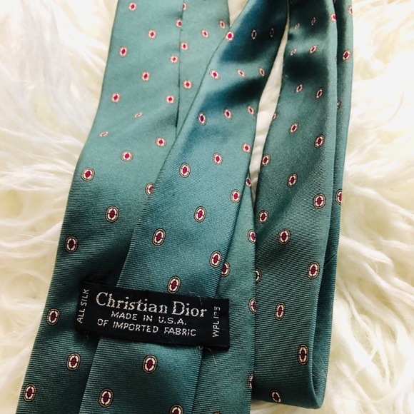 Dior Other - Vtg Men’s CHRISTIAN DIOR 100% Silk Tie USA